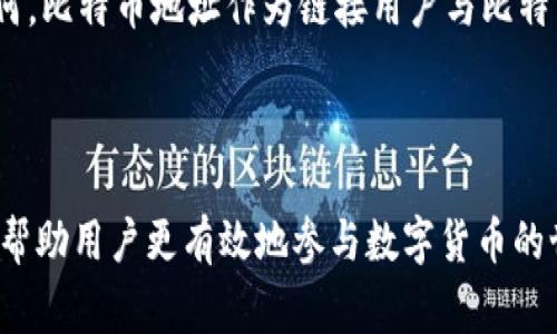 比特币地址是一个用于接受和发送比特币的字符串，它由一串字母和数字组成。每个比特币地址都是独一无二的，通常以‘1’、‘3’或‘bc1’开头。具体来说，比特币地址可以视为你在比特币网络中的银行账号，任何人都可以向这个地址发送比特币，而你也可以使用它来接收比特币。

### 1. 比特币地址的构成

比特币地址一般由34个字符组成。这些字符可能是大写字母、小写字母和数字。更具体地说，这是如何构成的：

- **公钥哈希**：比特币地址是通过公钥生成的，一个公钥可以被用来生成多个比特币地址。比特币采用了哈希函数来将公钥变成一个短地址，以增强安全性。
  
- **版本字节**：这个字节告知网络，用户正在使用的是哪种比特币地址格式，常见的有P2PKH地址和P2SH地址。

- **校验和**：为了确保地址在传输中没有出错，比特币地址的最后几位是通过校验和生成的。这有助于用户在复制地址时，减少输入错误的几率。

### 2. 如何找到你的比特币地址

如果你是首次接触比特币，可能会好奇如何找到你的比特币地址。以下是一些简单的步骤：

#### 2.1 使用钱包软件

大部分比特币钱包（例如：Electrum、Coinbase、Blockchain.info等）都有用户友好的界面，能够轻松找到你的比特币地址。在钱包的主界面，通常会有一个“接收”选项，点击后就能看到你的比特币地址。

#### 2.2 查看交易记录

如果你已经收到过比特币，那么在你的交易历史记录中也能找到相关的比特币地址。每一笔收款都会显示对应的地址。

#### 2.3 安全提示

请务必妥善保管你的比特币地址，不要随意暴露给不可信的人。虽然比特币地址本身是公开的，但与之关联的交易历史和公钥却是敏感信息。

### 3. 比特币地址的类型

比特币地址有几种类型，每种类型都有其独特的功能及特性：

#### 3.1 P2PKH地址

以‘1’开头，常称为“传统地址”。这是比特币最初的地址格式，兼容性强。

#### 3.2 P2SH地址

以‘3’开头，通常用于多重签名交易和一些智能合约。

#### 3.3 Bech32地址

以‘bc1’开头，是一种新型的地址格式，采用了SegWit（隔离见证）技术，能够降低交易费用并加速交易确认。

### 4. 比特币地址的使用注意事项

#### 4.1 不要重复使用地址

为了保护你的隐私，最好不要多次使用同一个比特币地址。每次接收比特币时，都创建一个新的地址会更加安全。

#### 4.2 小心钓鱼

确保你从可信的网站获取比特币地址。网络上常常会出现钓鱼攻击，诱导用户访问假网站并输入他们的私钥或钱包地址。

#### 4.3 验证地址

在发送比特币之前，务必仔细核对对方的地址。即使是一个字符的错误，也可能导致比特币资金的永久丢失。

### 5. 未来的比特币地址趋势

随着区块链技术的不断发展，未来的比特币地址可能会发生变化。例如，隐私保护的改进以及用户体验的提升。然而，无论如何，比特币地址作为链接用户与比特币网络的重要桥梁，其核心功能不会改变。

### 总结

比特币地址是比特币交易中不可或缺的一部分，它使用户能够安全、便捷地进行转账。了解如何查找和使用比特币地址可以帮助用户更有效地参与数字货币的世界。不论你是比特币的新手还是资深投资者，掌握这些基本知识都是十分重要的...那么，你已经找到你的比特币地址了吗？