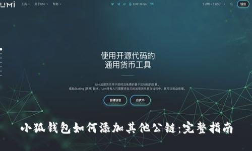 小狐钱包如何添加其他公链：完整指南