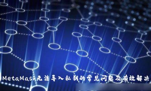 解决MetaMask无法导入私钥的常见问题及有效解决方案
